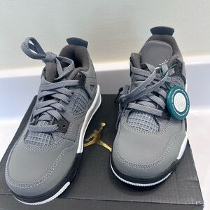 Jordan 4 Retro “Cool Grey” (2019) Preschool (10.5C) – StockX Authenticated NEW